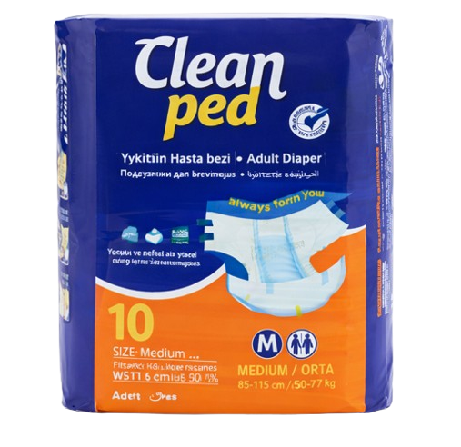 CleanPad Hasta Bezi M 10'lu