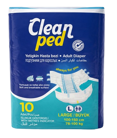 CleanPad Hasta Bezi L 10'lu