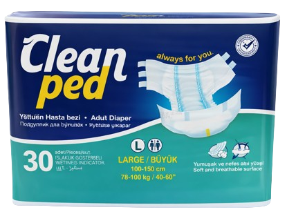 CleanPad Hasta Bezi L 30'lu